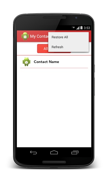 Deleted Contacts - Preview 1