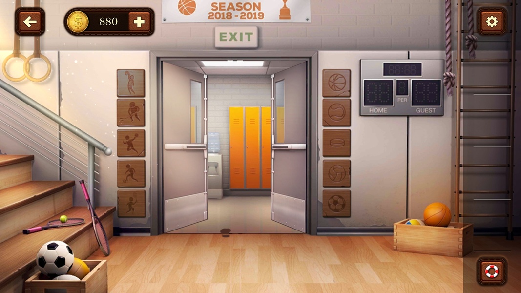 100 portas - Jogos de escape do quarto::Appstore for Android