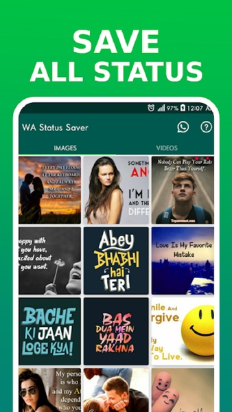 Whatsapp status - Preview 1