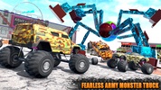 Army Monster Truck Game Derby screenshot 2