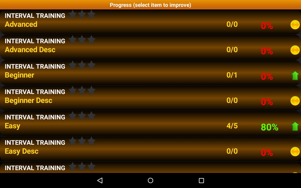 Piano Interval Training - Preview 3