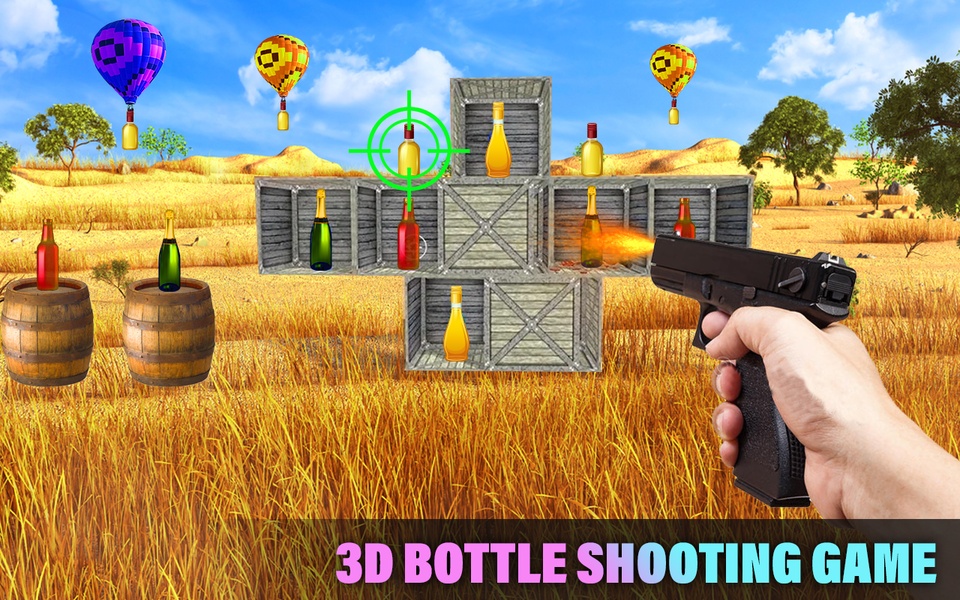 Bottle Target Shooting Game - Preview 2