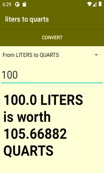 liters to quarts converter - Preview 4