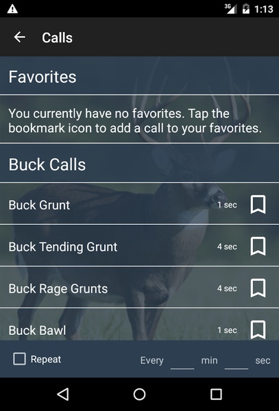 Whitetail Deer Calls - Preview 1