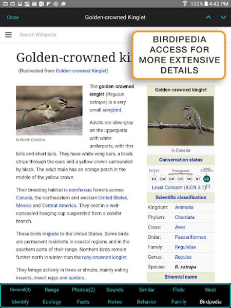 iBird Lite - Preview 3
