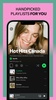 Spotify screenshot 3