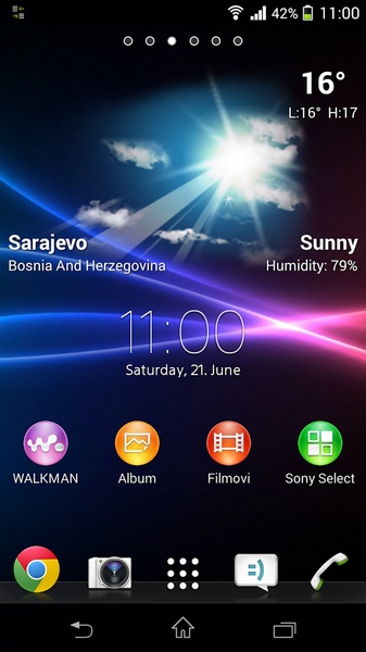 Lockscreen Weather Widget - Preview 3