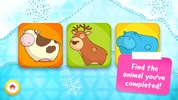 Animal Puzzle - Game for toddlers and children screenshot 2