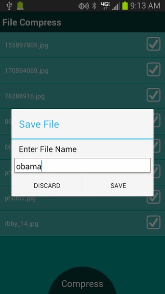Zip, Unzip, UnRaR - Preview 2