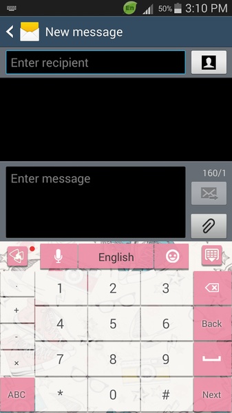 GO Keyboard Cool Theme - Preview 2