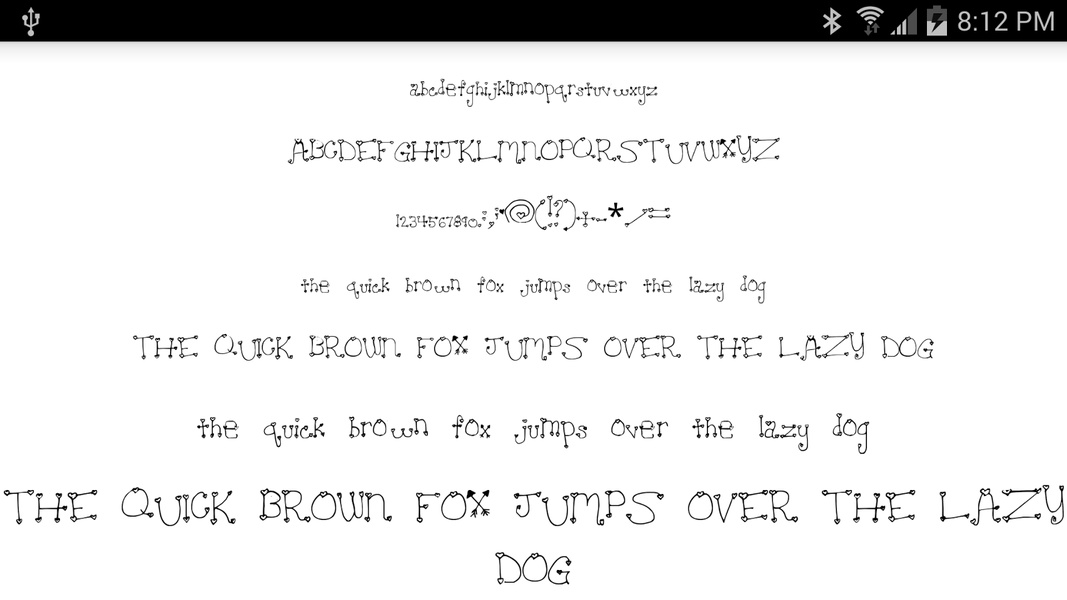 Hearts Fonts 50 - Preview 4