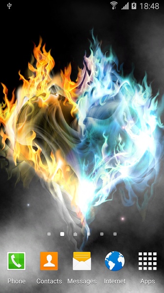 Fire & Ice Live Wallpaper - Preview 5