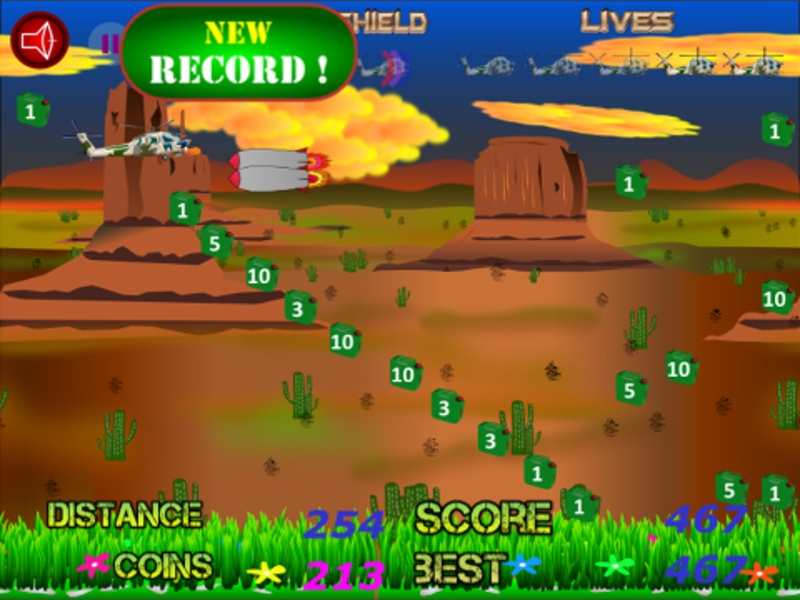 Helicopter Flying Desert - Preview 2