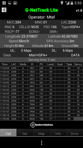 G-NetTrack Lite - Preview 6