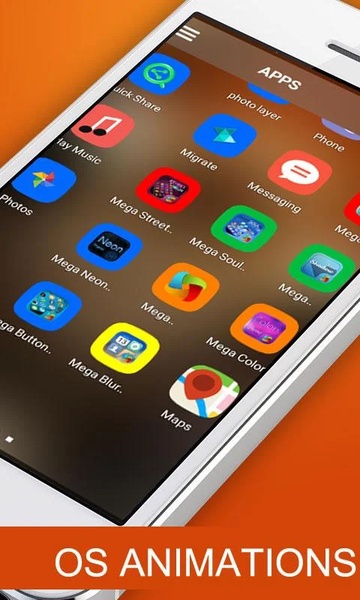iMega Launcher Theme - Preview 2