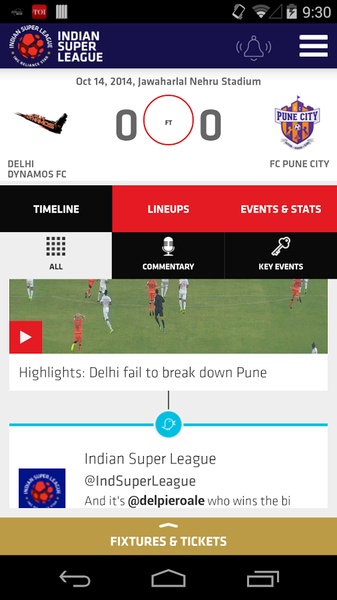 ISL Official App - Preview 3