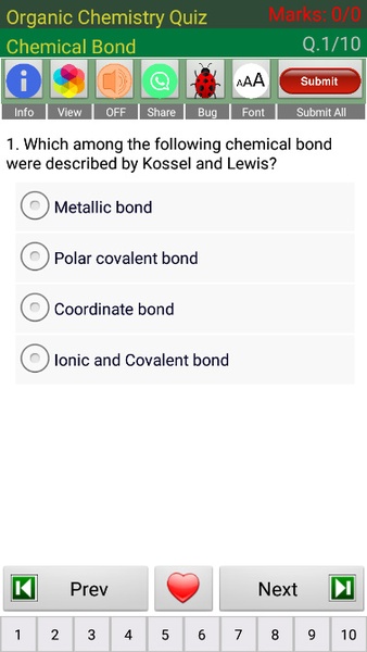 Organic Chemistry Quiz - Preview 5