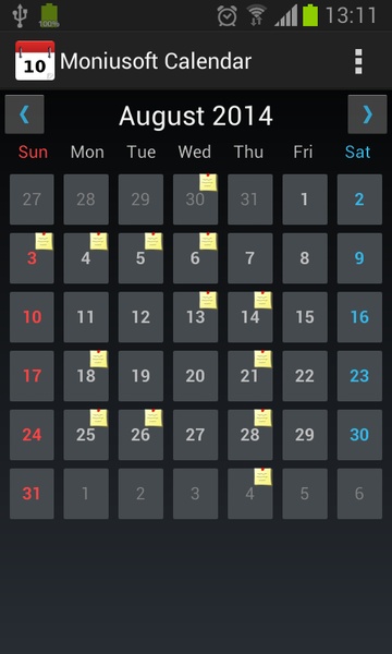 Moniusoft Calendar - Preview 14