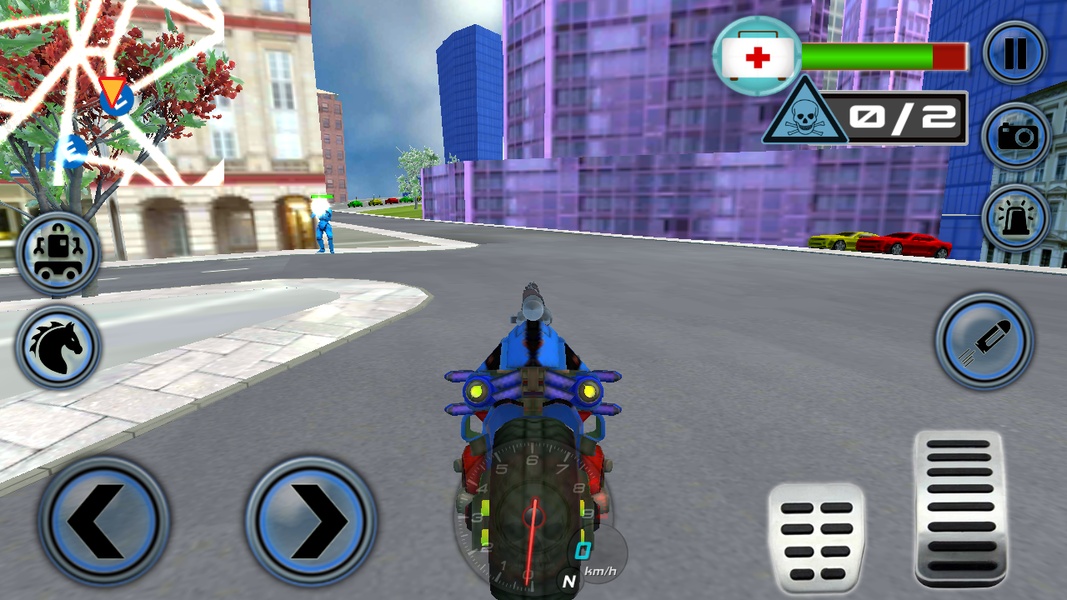 US Police Horse Robot Bike Transform Wild Cop Game - Preview 3