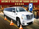 3D Limo Parking Simulator - Real Limousine and Mon screenshot 10