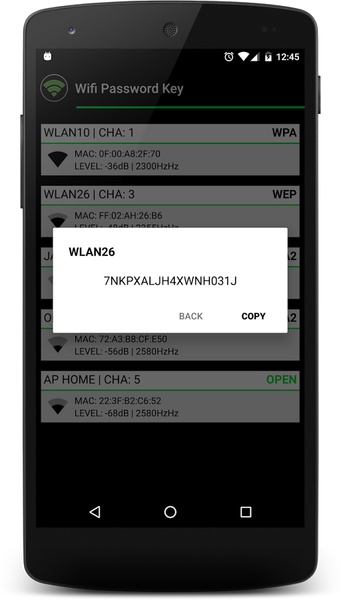 Wifi Password Key - Preview 3