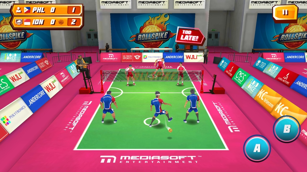 Roll Spike Sepak Takraw - Preview 1