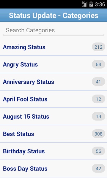 Status Messages & Quotes - Preview 3