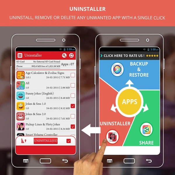 Apps Backup, Restore, Share & Uninstaller - Preview 2