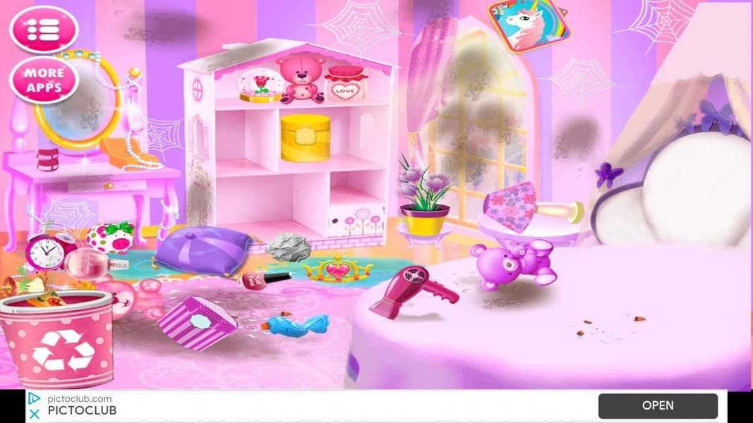 Princess House Cleanup For Girls - Preview 1