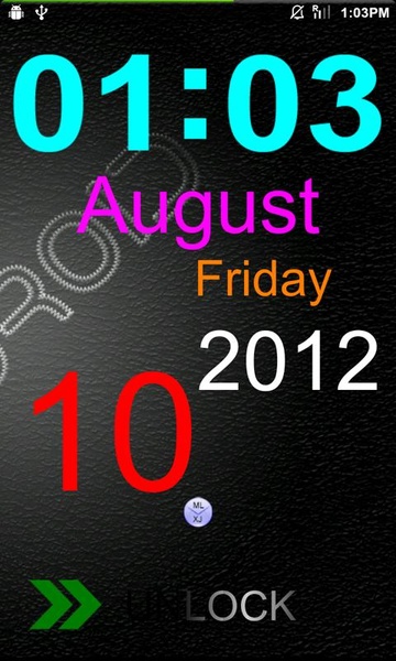 MLTypoCleanFreeMagicLockerTheme - Preview 3