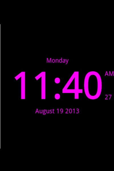 Digital Clock Live Wallpaper-7 - Preview 2