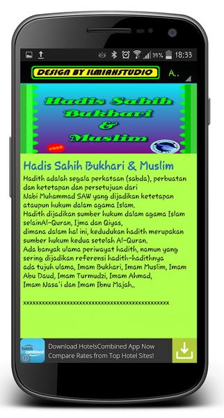 Hadis Sahih Bukhari & Muslim - Preview 4