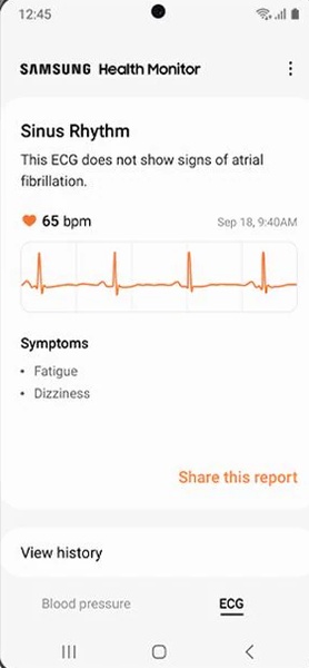 Samsung Health Monitor - Preview 1