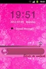 GO Locker Theme Pink Cute Star screenshot 1