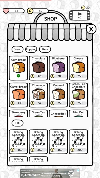 Cat and Bread - Preview 1