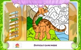 Paint by Numbers - Dinosaurs screenshot 5