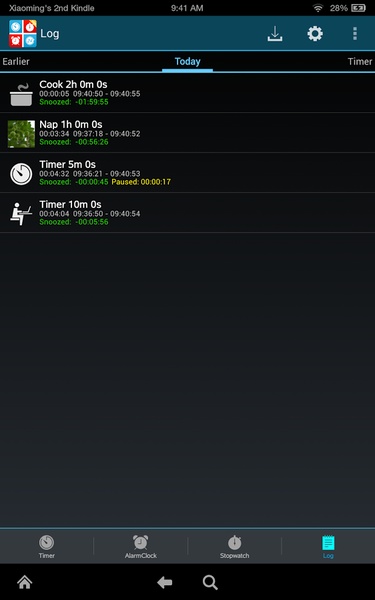 Timers4Me - Preview 2