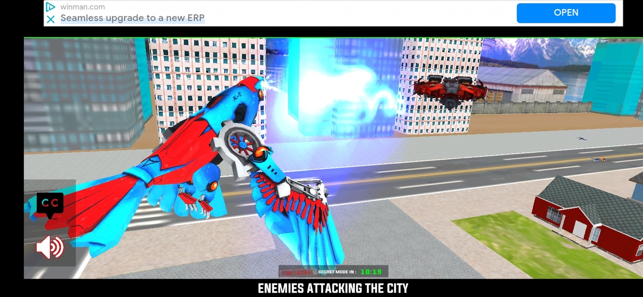 Flying Dino Transform Robot: Dinosaur Robot Games - Preview 18