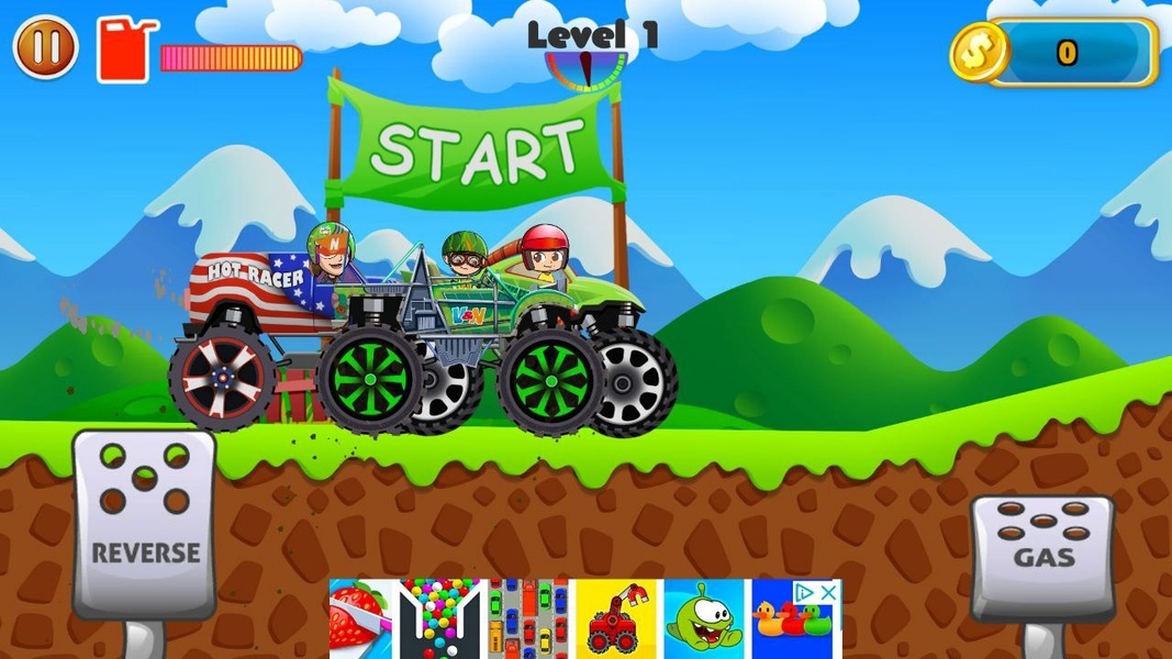 Download Monster Truck Vlad & Niki MOD APK 1.9.1 (Unlimited money)