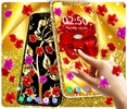 Gold rose live wallpaper screenshot 7