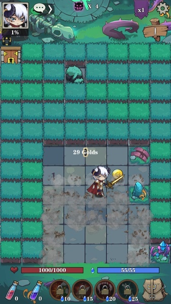 MineSweeper: Dungeon Warrior - Preview 1