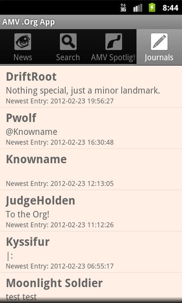 AMV .Org App - Preview 3
