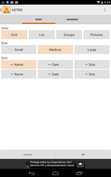 ASTRO File Manager - Preview 3