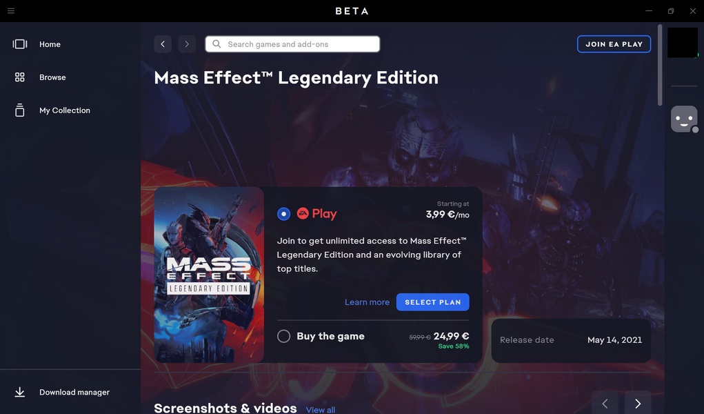 Ea app как купить игру в россии