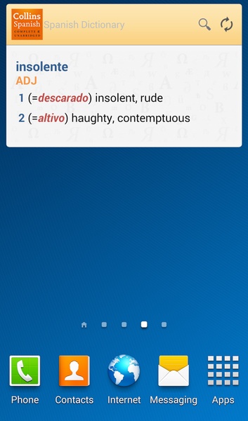 Collins Spanish Dictionary - Complete & unabidged - Preview 6