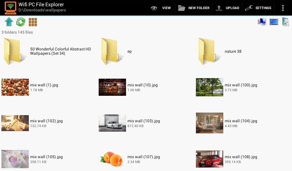 Wifi PC File Explorer - Preview 9