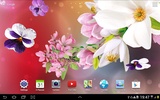 3D Flowers Live Wallpaper Lite screenshot 1