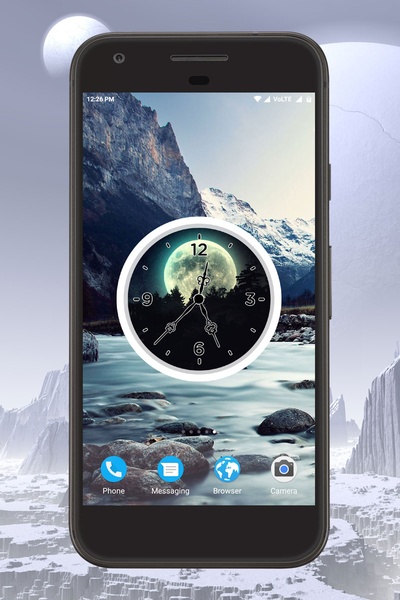 Moon Clock Live Wallpaper - Preview 3