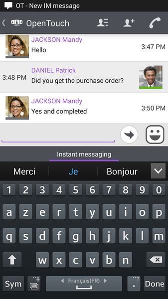 OpenTouch - Preview 5