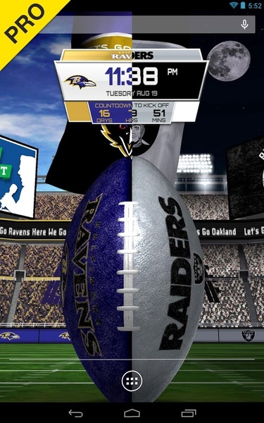 NFL 2015 Live Wallpaper 2.41 APK Download - Android Personalization Apps